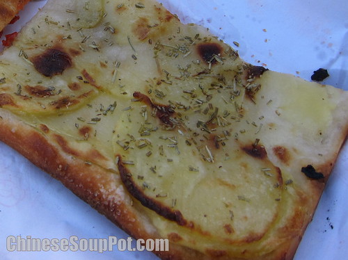 [photo-slice of potato and rosemary pizza]