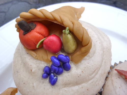 Cornucopia Apple Pie Spice cupcakes with Cinnamon Caramel Buttercream 4 by Mad Hausfrau, on Flick