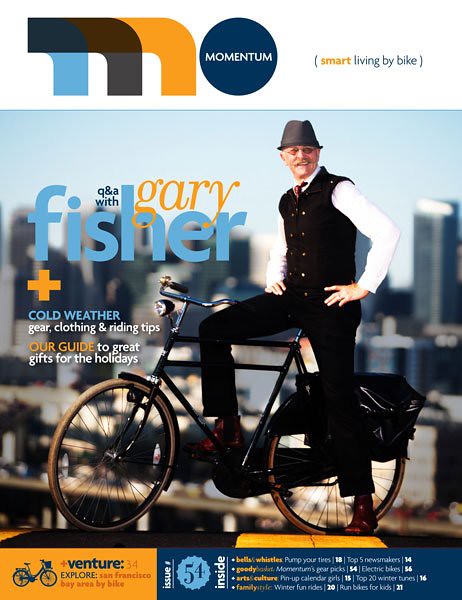 Gary Fisher Cover - Momentum Magazine Issue #54