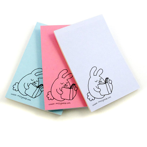 Booky Bunny Mini Notepad 5