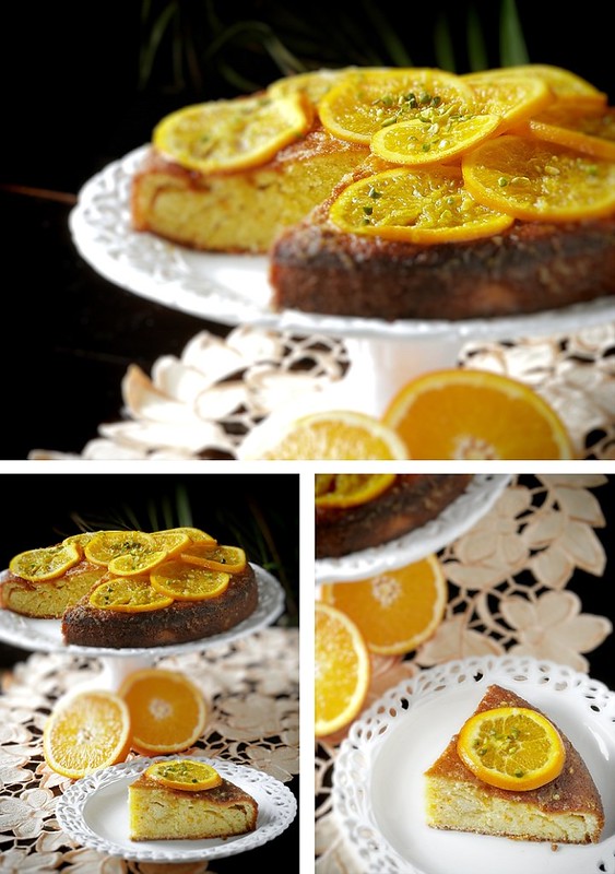 Olive Oil & Orange Cake with Pistachios