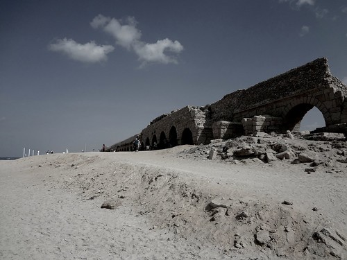 Aquaduct in Caesarea