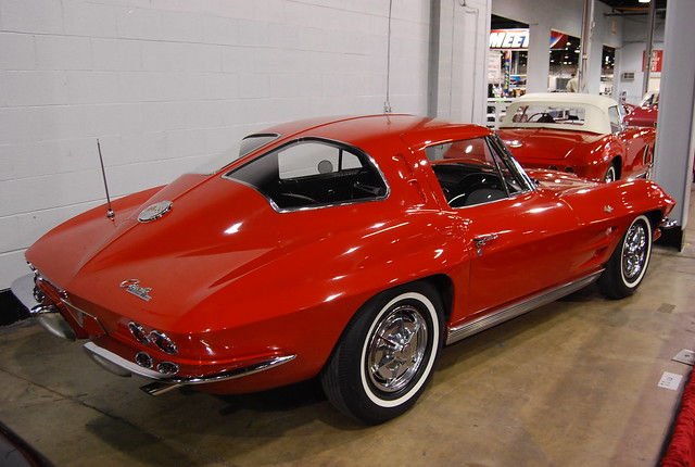 1963 Corvette SplitWindow Coupe GM designer Bill Mitchell fought for this 