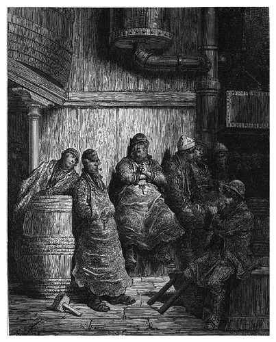 020-Los obreros de la cerveza-London A Pilgrimage 1890- Blanchard Jerrold y Gustave Doré- © Tufts Digital Library