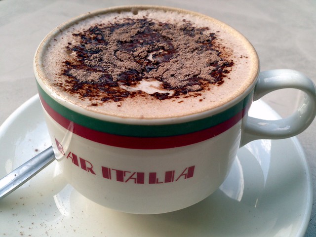Hot Chocolate at Bar Italia Leichhardt
