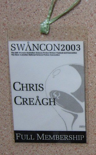 Swancon 2003 badge