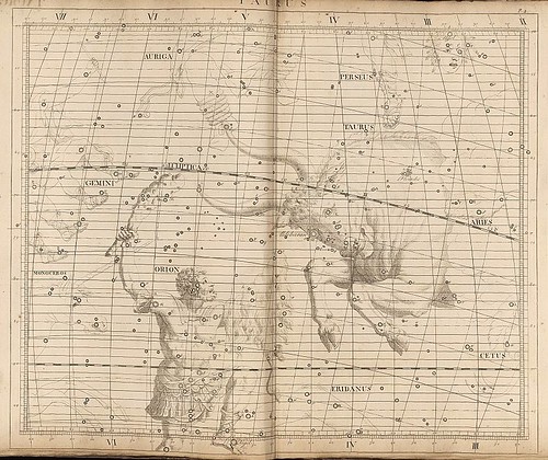 016- Taurus-Atlas Coelestis 1753- John Flamsteed- National Library of Australia
