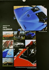 Corvette club calendar 2012