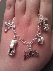 I love Edward twilight charm bracelet