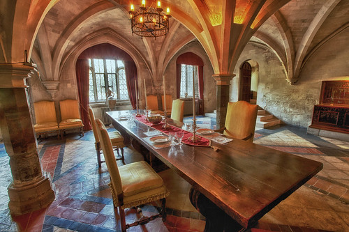 Dining Room at Anglesey Abbey (HDR) by eFRAME.co.uk