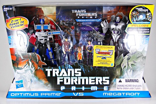 Transformers Prime: Optimus Prime vs Megatron