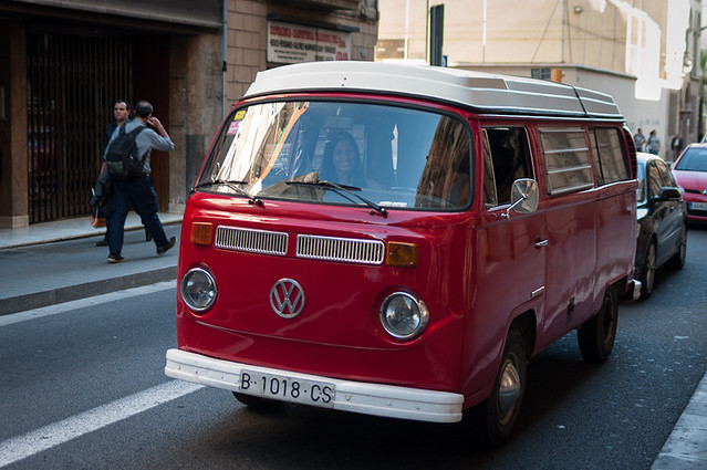 VW Transporter T1 in Barcelona