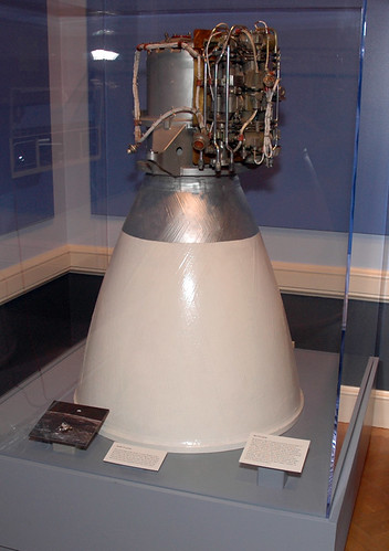 RS-18 Lunar Module Engine on Display
