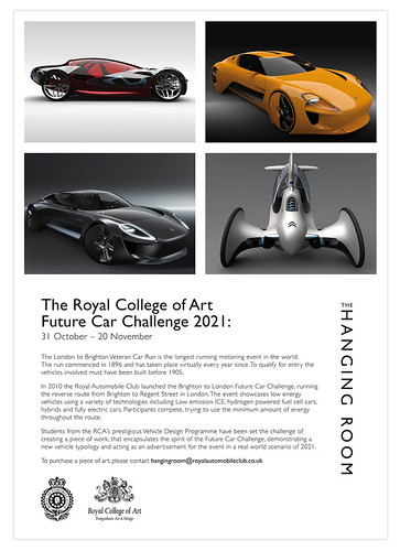 Future Cars Exhibition Poster
