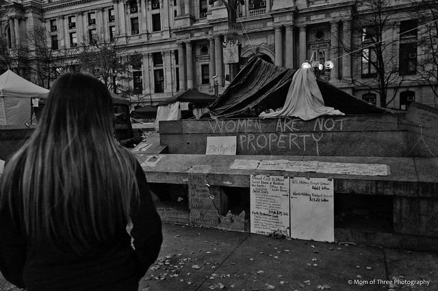 Women are not property (Occupy Philly).