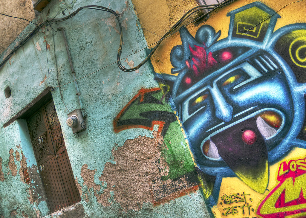 Graffiti, Guanajuato, Mexico