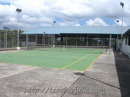 Faith Academy tennis court
