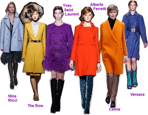 Technicolor Dream Coats for Fall