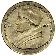 Medal Erasmus von Rotterdam rev