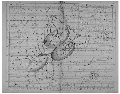 019-Libra-Atlas Coelestis 1753- John Flamsteed- Rare book collections the Vienna University Observatory