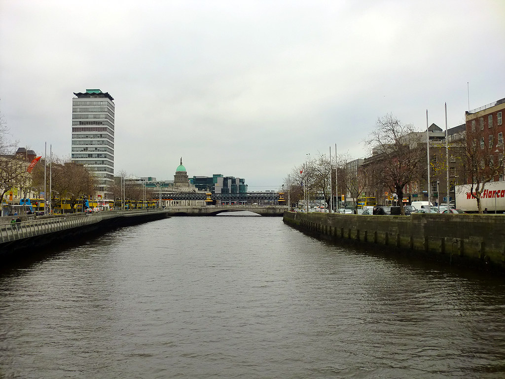River Liffey - Dublin, Ireland.
