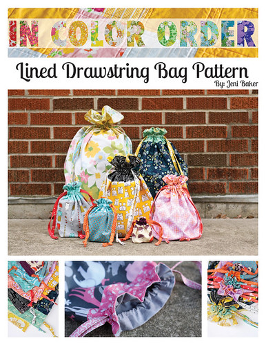 Lined Drawstring Bag Pattern by jenib320