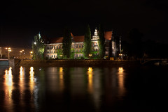 Wrocław at night