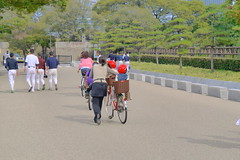 Cycling Osaka Castle