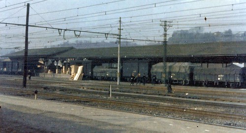 TRAINS OF YOKOHAMA IN EARLY 60S by roberthuffstutter