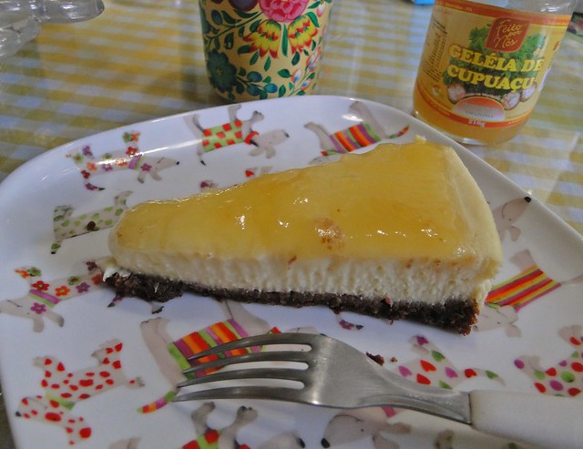 Cheese cake de cupuaçu