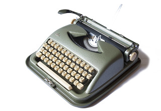 ABC portable typewriter
