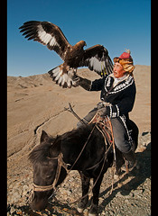 Kazakh Eagle Hunters, Mongolia