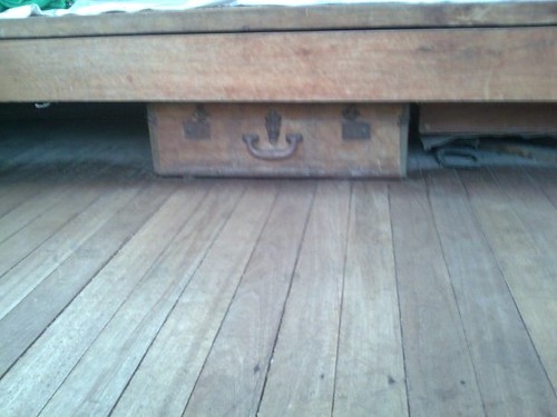 under the bed