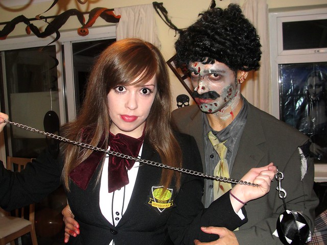 Gogo Yubari Kill Bill and a zombie Borat by Ashling Connell