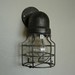 VINTAGE CROUSE HINDS CAGED WALL MOUNT