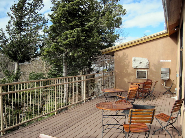 The deck at Sandia Crest House 20111112