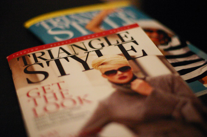 Fashion magazine, style, Triangle Style magazine