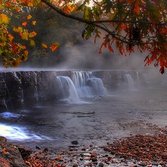 Fall morning at Natural Dam