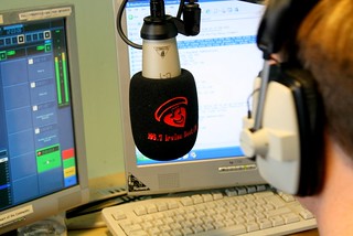 Irvine Beat FM, Community Radio presenter on air