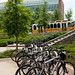 New bicycle racks on GT campus