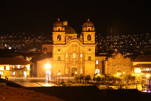 Iglesia de la Compañia de Jesús by night