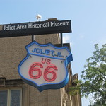 Joliet Area Historical Museum Route 66 Sign