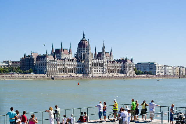 Parliament from Across the Danube
