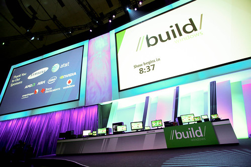 Microsoft BUILD conference in Anaheim 9/13/11.