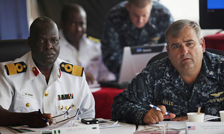 A high-level meeting between the Navies of the United States and Nigeria to discuss cooperation in the waters off the coast of Africa. AFRICOM is carrying out its first full operation against Libya. by Pan-African News Wire File Photos