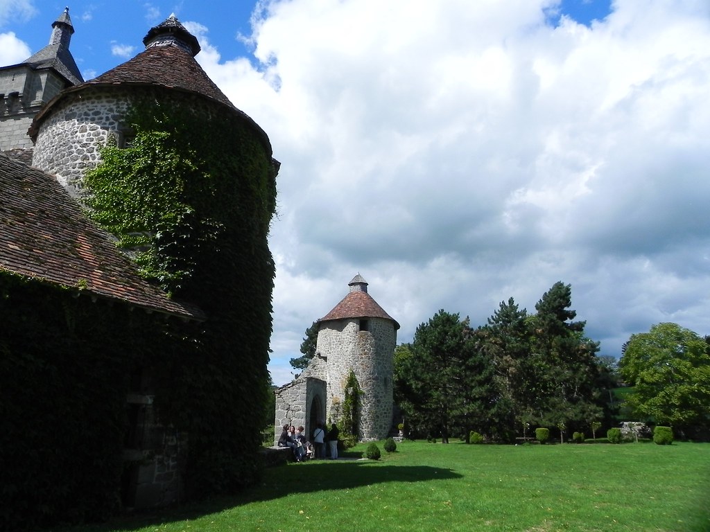 Château de Villemonteix, Saint-Pardoux-les-Cards, Creuse,  Limousin, France