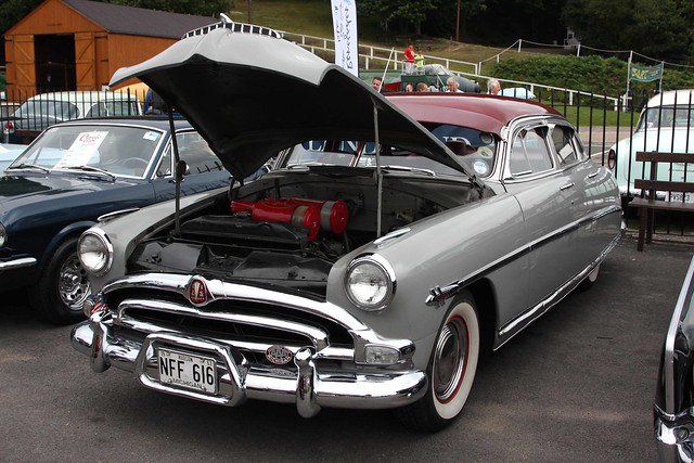 Brooklands Classic American Automobile Club Meeting 1953 Hudson Hornet 