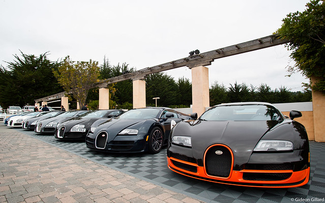 Bugatti Veyrons