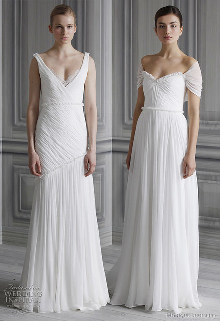 matthewsbridal Monique Lhuillier Wedding Dresses 2011 Fall Bridal Collection