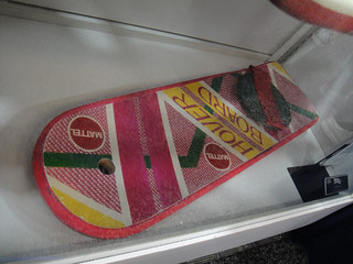 San Diego Comic-Con 2011 - Marty's Back to the Future II hoverboard (Profiles in History booth)